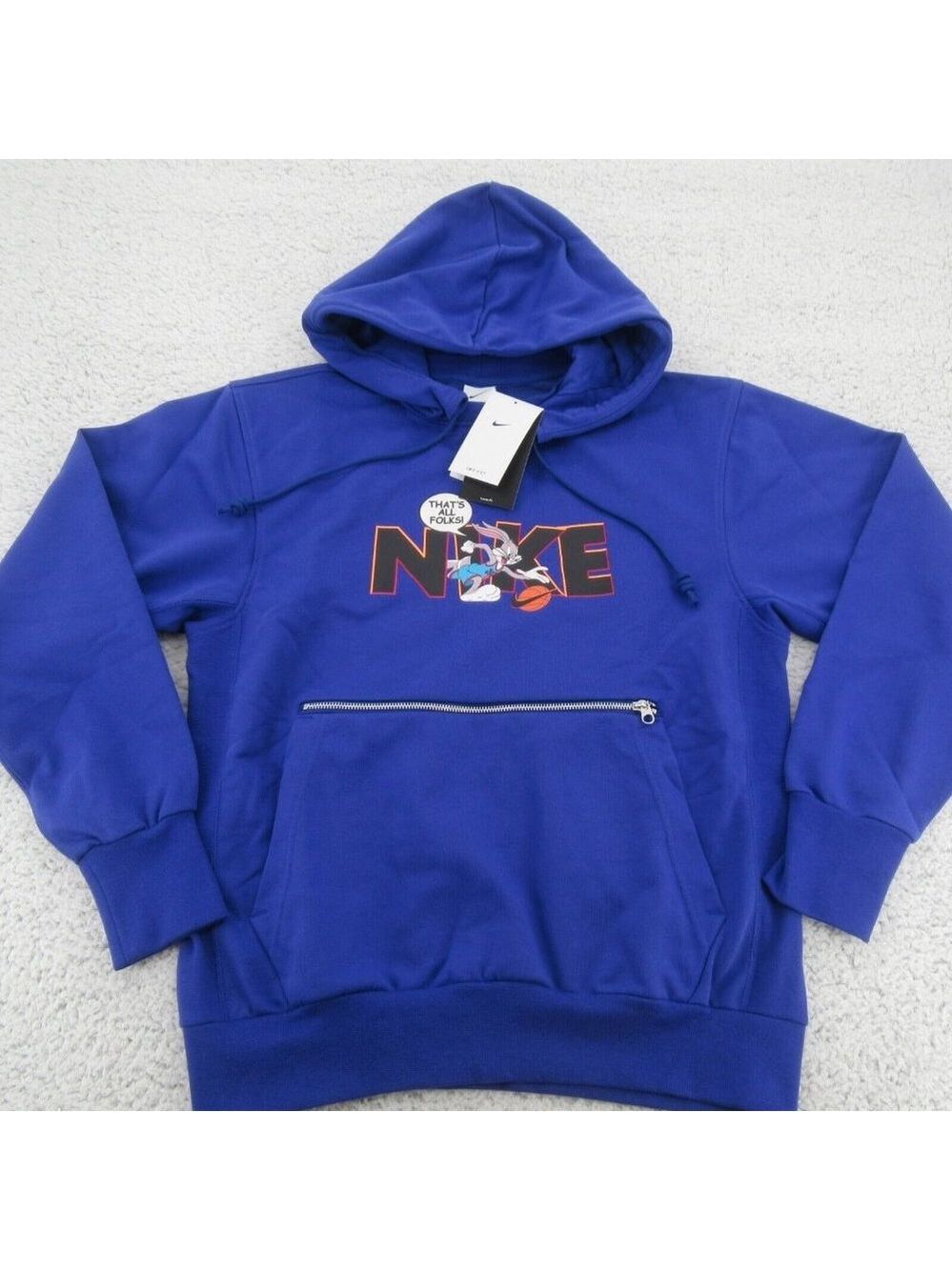 Nike Standard Issue Space Jam Bunny Hoodie Mens Size Small NEW - Picture 3 of 11